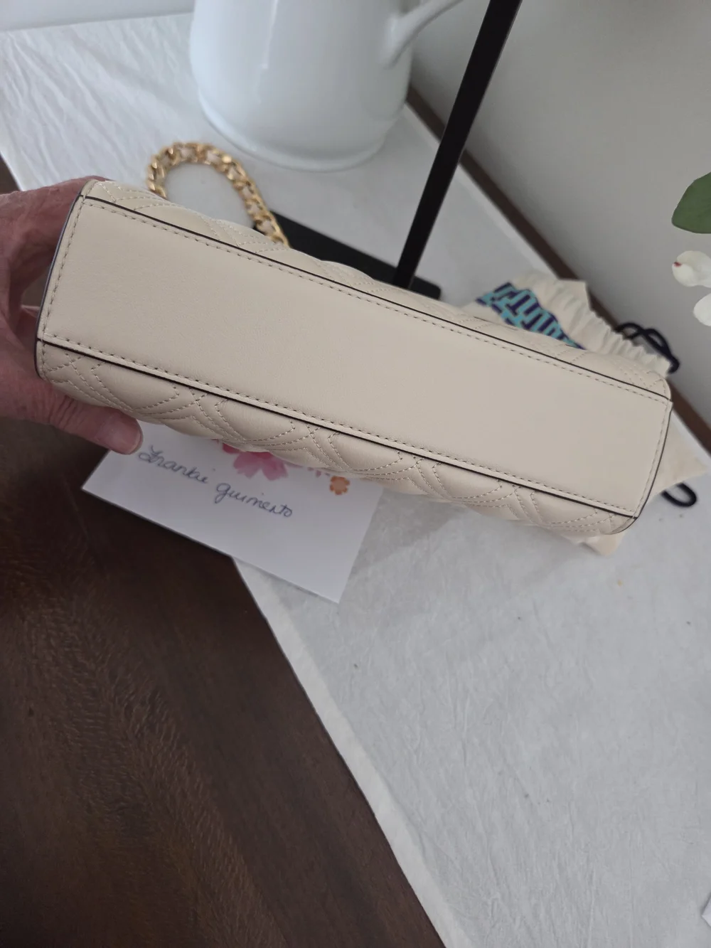 Tory Burch Flemming  Convertable Shoulder Bag with Tassel - Picture 6 of 7